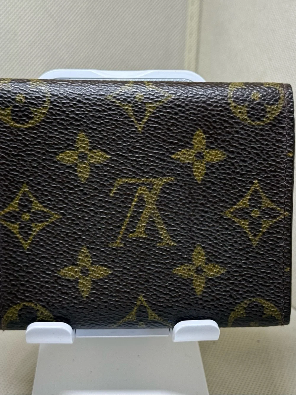 Authentic LOUIS VUITTON Monogram Enveloppe cult de Visite M62920 Card Case #...
